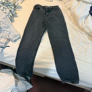 Abercrombie & Fitch Dark Gray Relaxed Jeans